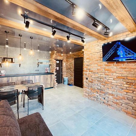 Loft В River Park З Джакузі Dnipro Luaran gambar