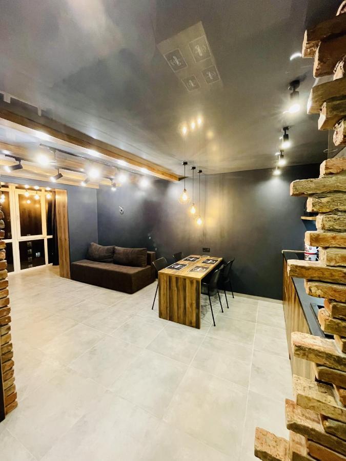 Loft В River Park З Джакузі Dnipro Luaran gambar
