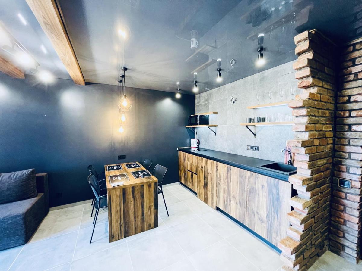Loft В River Park З Джакузі Dnipro Luaran gambar