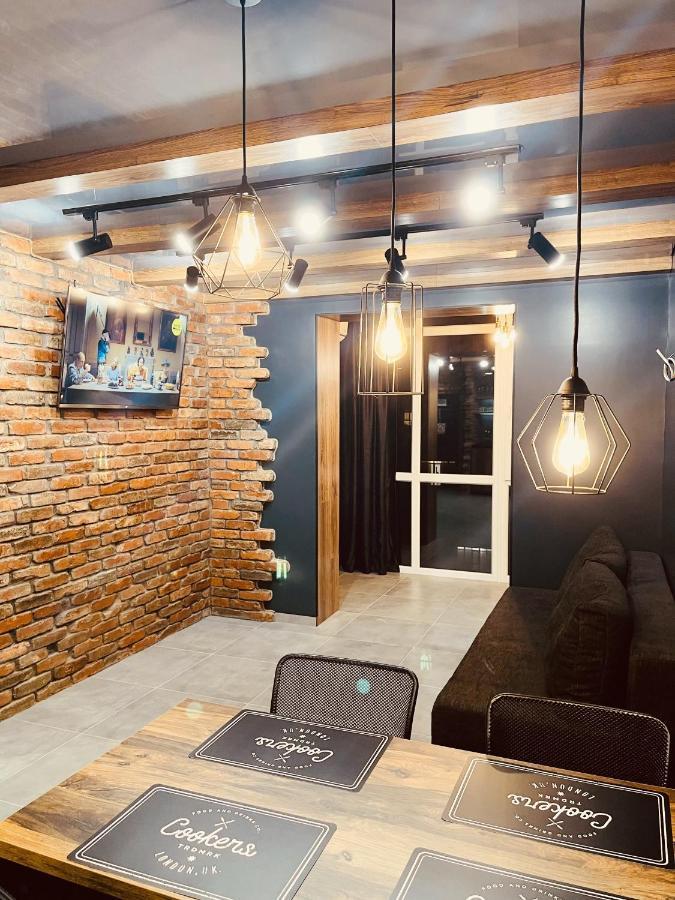 Loft В River Park З Джакузі Dnipro Luaran gambar