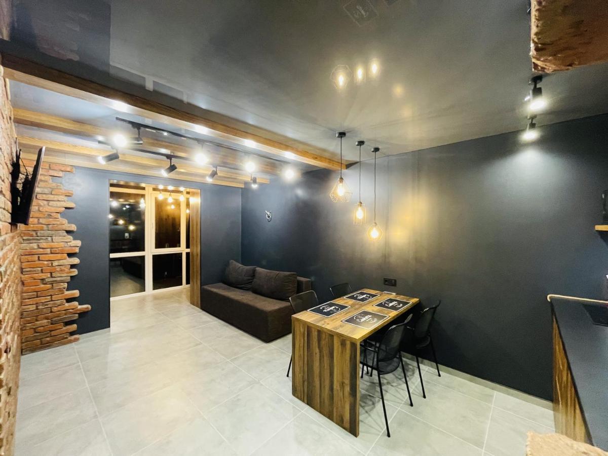 Loft В River Park З Джакузі Dnipro Luaran gambar
